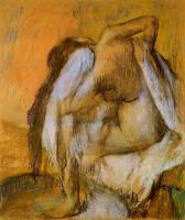 Degas, Edgar - After the Bath, Woman Drying Herself